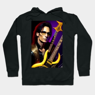 Rockstar steve vai graphic design artwork Hoodie